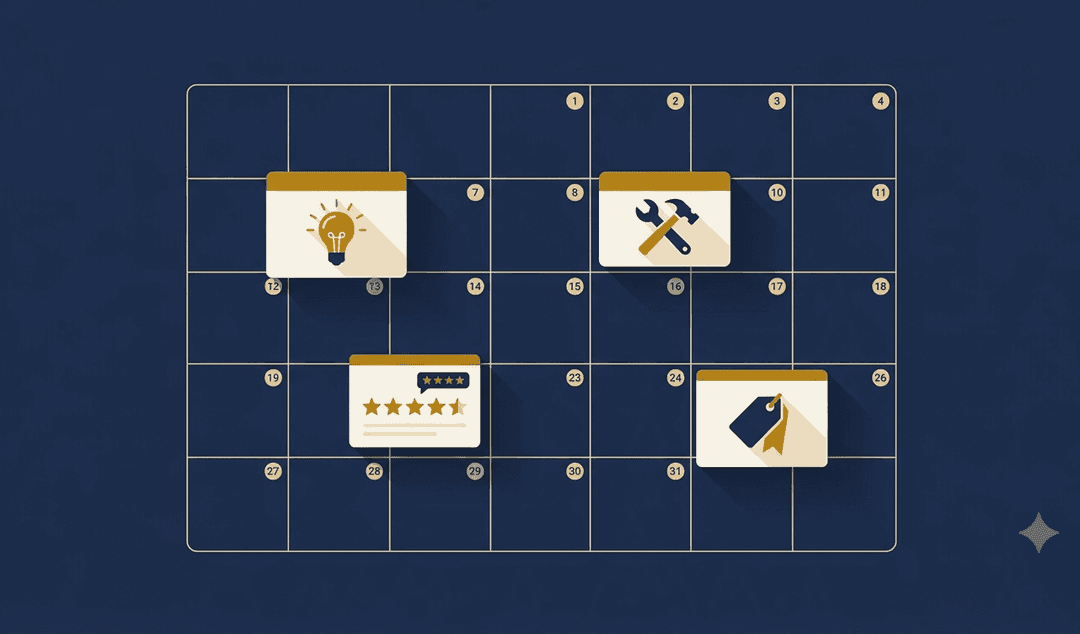 Stop Managing Posts. Start Managing Months.