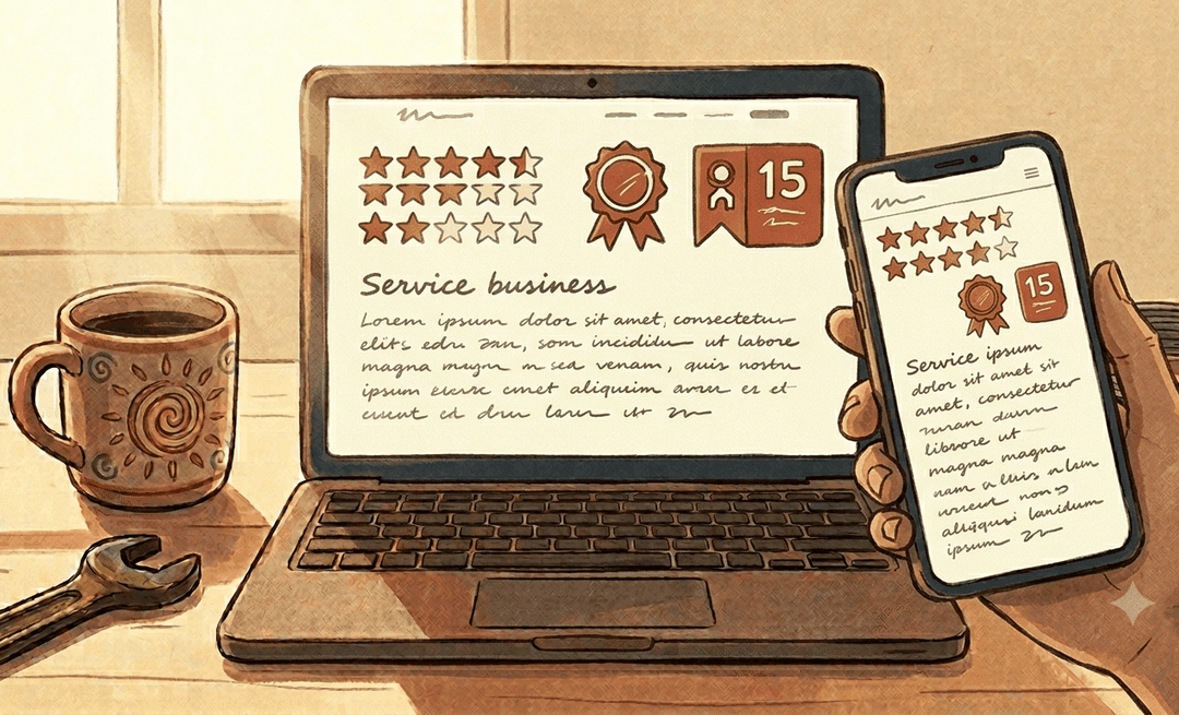 5 Trust Signals Every DFW Service Site Needs Above the Fold