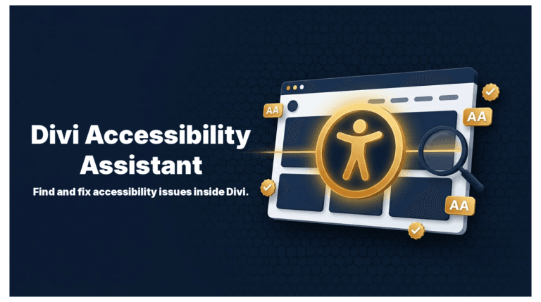 Divi Accessibility Assistant