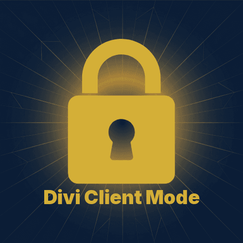 Divi Client Mode